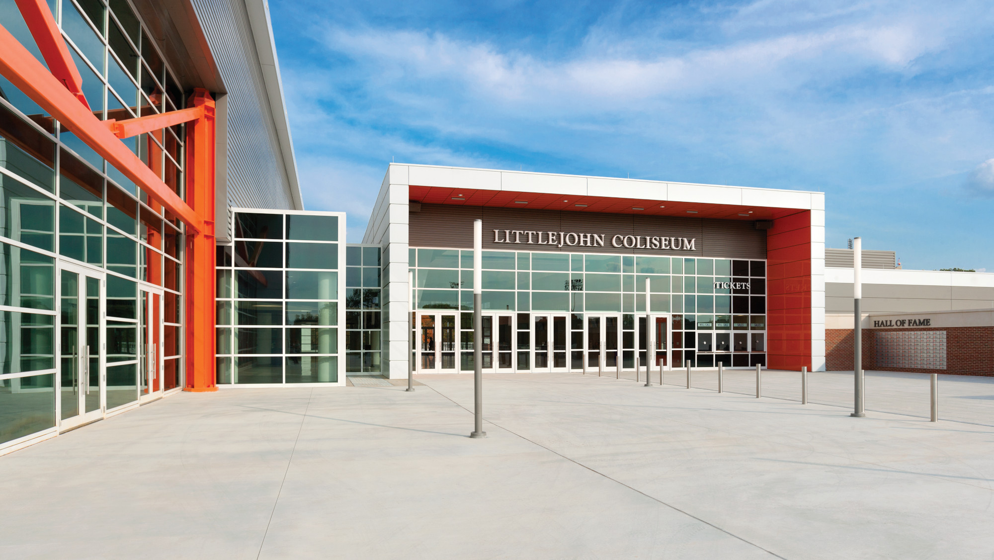 Clemson University Littlejohn Coliseum Case Studies